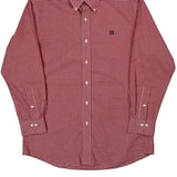 Ralph Lauren Checked Shirt - Large Red Cotton