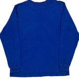 Raiders Adidas Long Sleeve T-Shirt - Medium Blue Cotton
