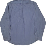 Ralph Lauren Striped Shirt - 2XL Blue Cotton