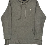 Polo By Ralph Lauren Hoodie - XL Gray Cotton
