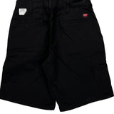 Red Kap Shorts - 32W 11L Black Polyester Blend