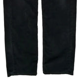 Levis Cord Trousers - 35″ Waist Black Cotton