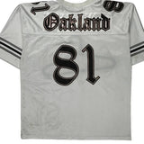 Oakland Choice Sports Football Jersey - Large White Polyester
