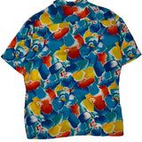 Islander Floral Hawaiian Shirt - Medium Multicoloured Viscose