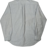 Ralph Lauren Striped Shirt - Large Blue Cotton