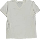 Nike T-Shirt - Large White Cotton