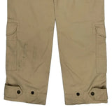 Ralph Lauren Sport Cargo Trousers - 30W UK 10 Beige Cotton