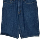 Levis Denim Shorts - 34W 11L Blue Denim