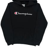 Champion Hoodie - Medium Black Cotton