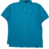 Polo By Ralph Lauren Polo Shirt - XL Blue Cotton