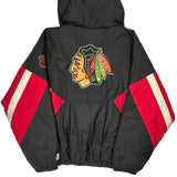 Chicago Blackhawks Starter Graphic Jacket - 2XL Black Nylon