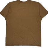 The North Face T-Shirt - XL Brown Cotton