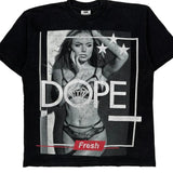 Pro Club Graphic T-Shirt - Large Black Cotton