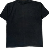Australian Optical Fruit Of The Loom Graphic T-Shirt - XL Black Cotton Blend