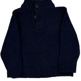 Age 2 Oshkosh Sweater - XS Navy Cotton Blend