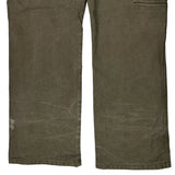 Dickies Double Knee Carpenter Pants - 32W 30L Gray Cotton