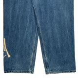 Johnny Blaze Graphic Jeans - 36W 33L Blue Cotton