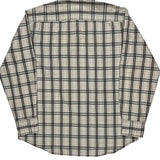 Timberland Checked Shirt - Large Gray Cotton