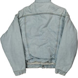 1980S Made In USA Levis Sherpa Denim Jacket - XL Light Wash Denim