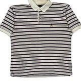 Tommy Hilfiger Striped Polo Shirt - XL Multicoloured Cotton