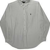Ralph Lauren Shirt - Large White Cotton