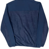 Reebok Fleece Jacket - Large Blue Polyester
