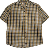 Dickies Checked Short Sleeve Shirt - XL Multicoloured Cotton Blend