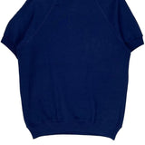 Made In USA Lee Sweatshirt - Medium Blue Cotton Blend