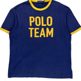 Polo Team Polo By Ralph Lauren T-Shirt - Large Blue Cotton