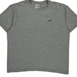 Nike T-Shirt - Small Gray Cotton