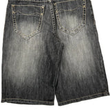 Southpole Denim Shorts - 33W 13L Grey Denim