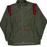 Nike Windbreaker - Large Red Polyester