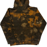 Age 8-10 Carhartt Tie-Dye Hoodie - Small Brown Cotton