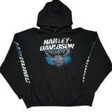 Appleton Harley-Davidson Harley Davidson Graphic Hoodie - 2XL Black Cotton