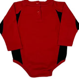Age 3-6 Months Nike Wisconsin Playsuit - 4XS Red Cotton