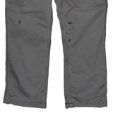Carhartt Carpenter Trousers - 36W 30L Grey Cotton