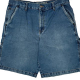 Northwest Territory Denim Shorts - 36W 8L Blue Cotton