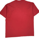 Girls Raised In The South Grits Single Stitch T-Shirt - 2XL Red Cotton