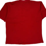 Disney Cartoon T-Shirt - Small Red Cotton