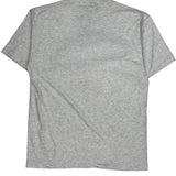 Warriors House Oneita Single Stitch T-Shirt - XL Gray Cotton