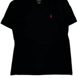 Polo By Ralph Lauren Slim Fit T-Shirt - Medium Black Cotton