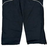Climalite Adidas Striped Track Pants - Small Black Polyester