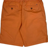 Tommy Hilfiger Chino Shorts - 34W 9L Orange Cotton