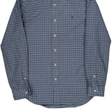 Ralph Lauren Checked Shirt - XS Blue Cotton