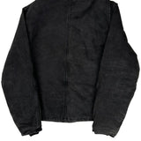 Faded Carhartt Arctic Jacket - Medium Black Cotton