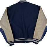 Athletech Varsity Jacket - Large Navy Wool