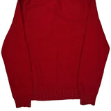 Polo By Ralph Lauren 1/4 Zip - XL Red Cotton