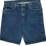 Wrangler Denim Shorts - 36W 10L Blue Cotton