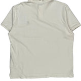 Polo By Ralph Lauren Slim Fit Polo Shirt - XL White Cotton