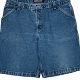 Quiksilver Denim Shorts - 38W 9L Blue Denim